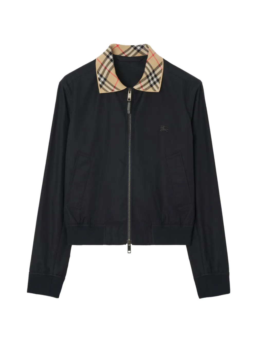 Burberry Bomber Glenfields in gabardine - Blu