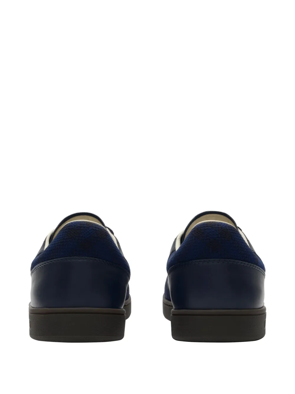 Burberry Set leren en suède sneakers Blauw