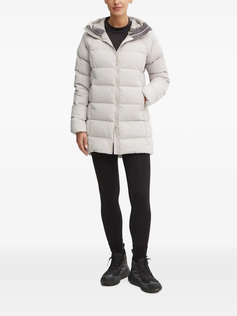Montane Tundra donsjack met capuchon Grijs