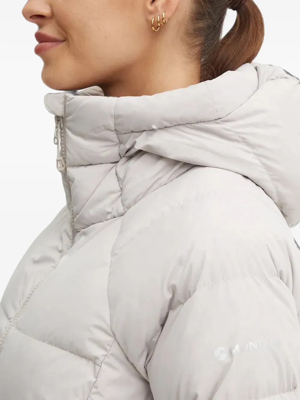 Montane Tundra donsjack met capuchon Grijs