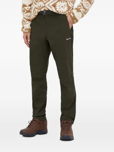 Montane Tenacity belted logo-print trousers