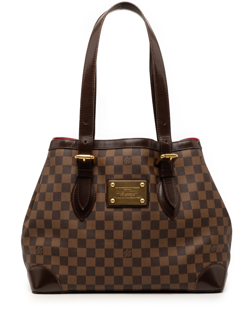 Louis Vuitton Pre-Owned 2007-2012 Damier Ebene Hampstead MM tote bag - Brown