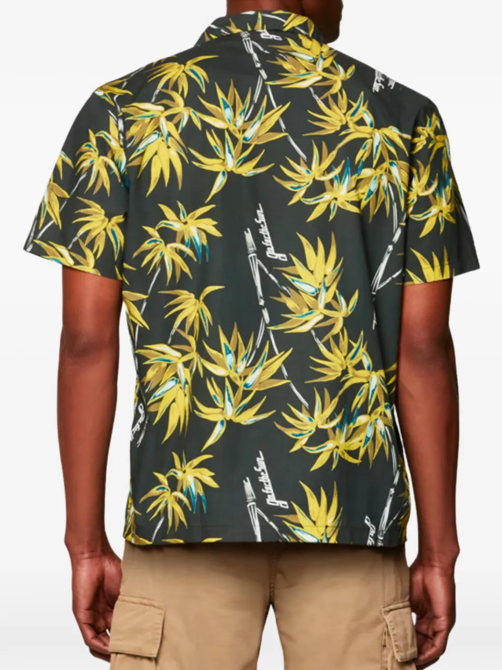 Sundek Overhemd met bloemenprint Groen