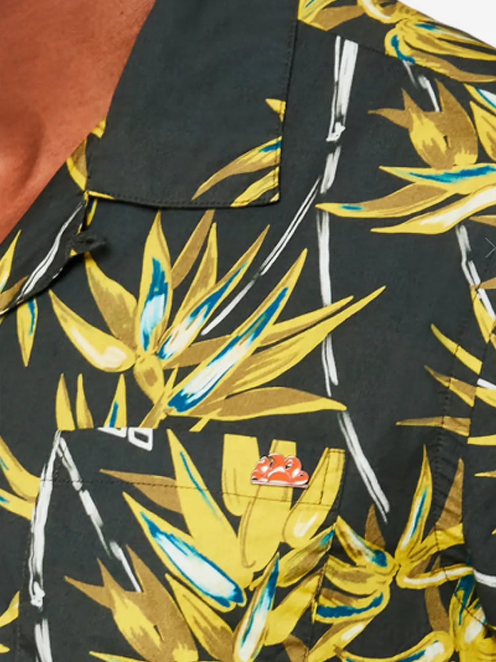 Sundek Overhemd met bloemenprint Groen