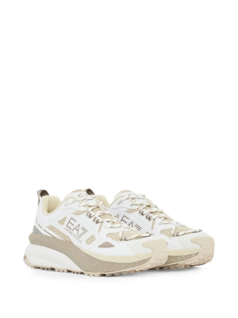 Ea7 Emporio Armani Crusher Distance sneakers Wit