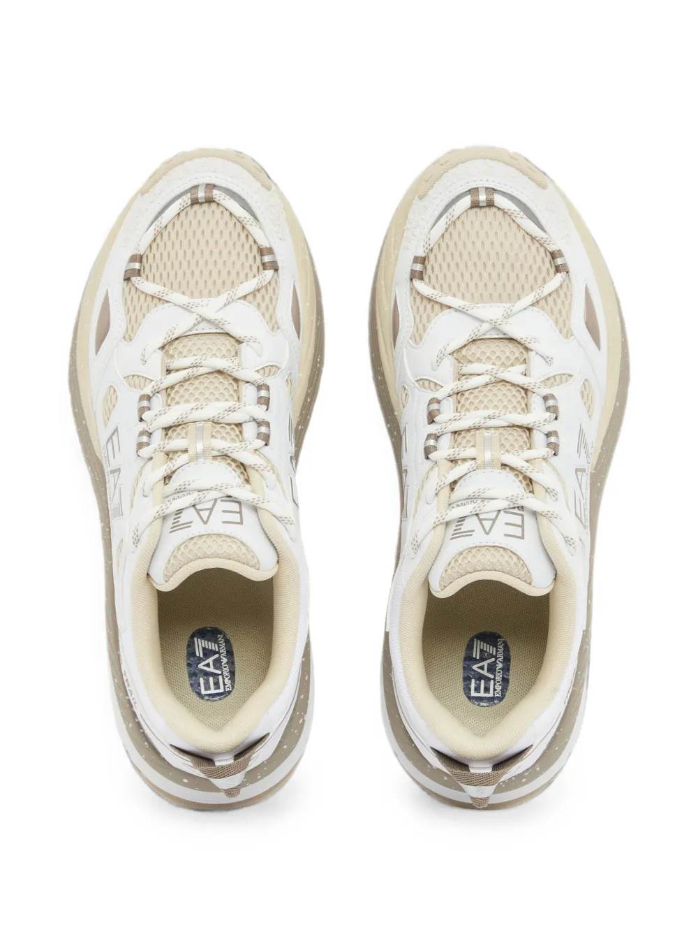 Ea7 Emporio Armani Crusher Distance sneakers Wit