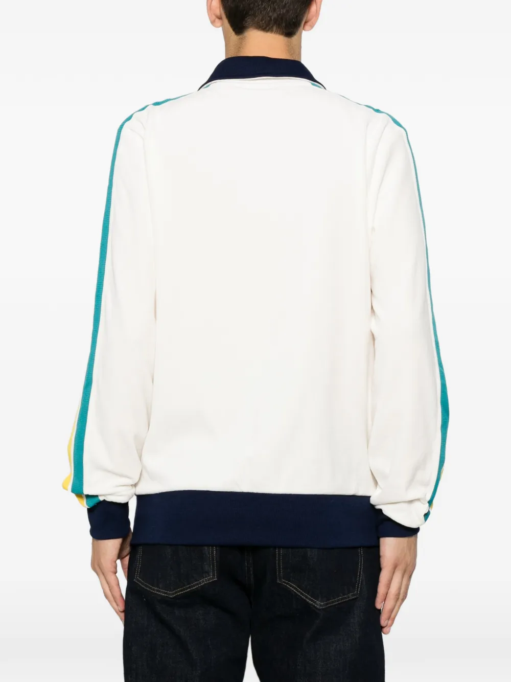 Sergio Tacchini Sweater met geborduurd logo Wit