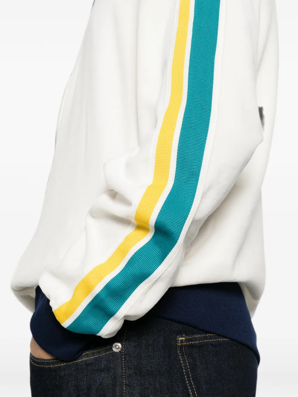 Sergio Tacchini Sweater met geborduurd logo Wit