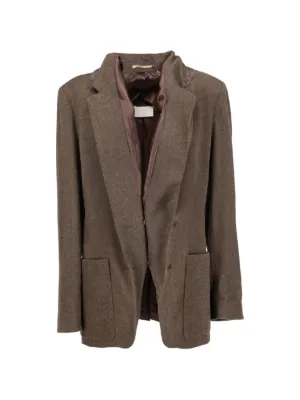 Maison Margiela Blazer Con Doble Botonadura | Marrón | FARFETCH CL