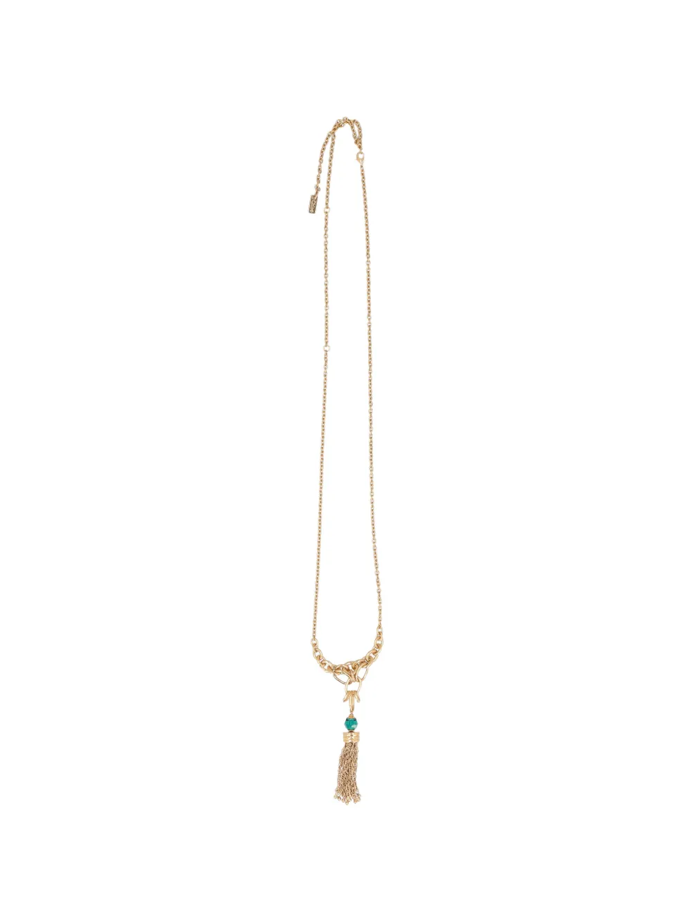 Chloé Pre-Owned tassel pendant necklace - Oro