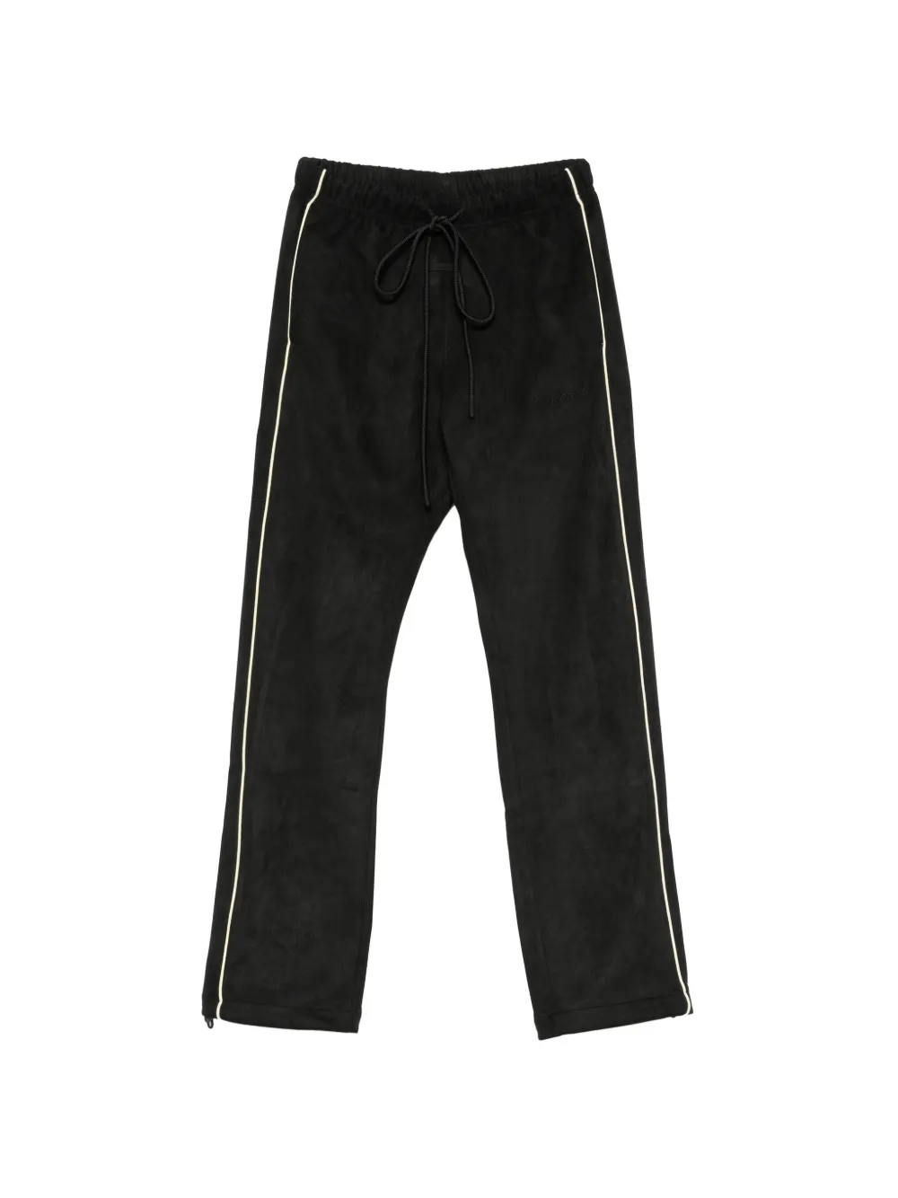 Fear Of God Essentials side-stripe track pants - Schwarz