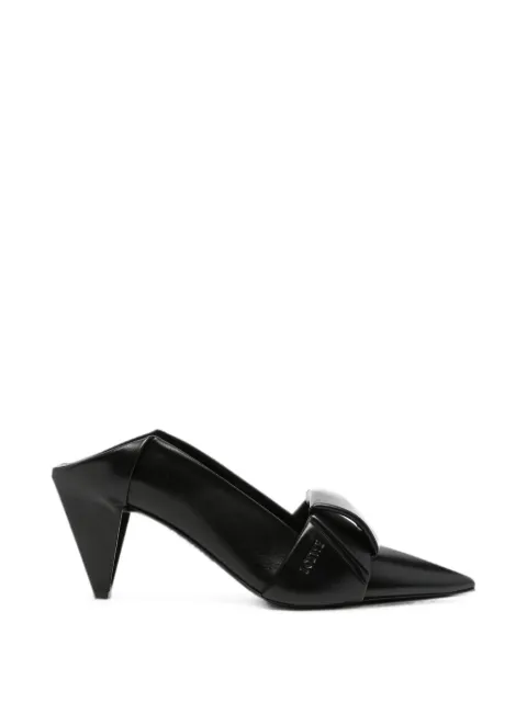 LOEWE Origami bow-detail pointed-toe mules