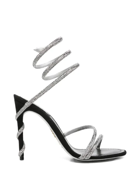 René Caovilla Margot crystal-embellished sandals