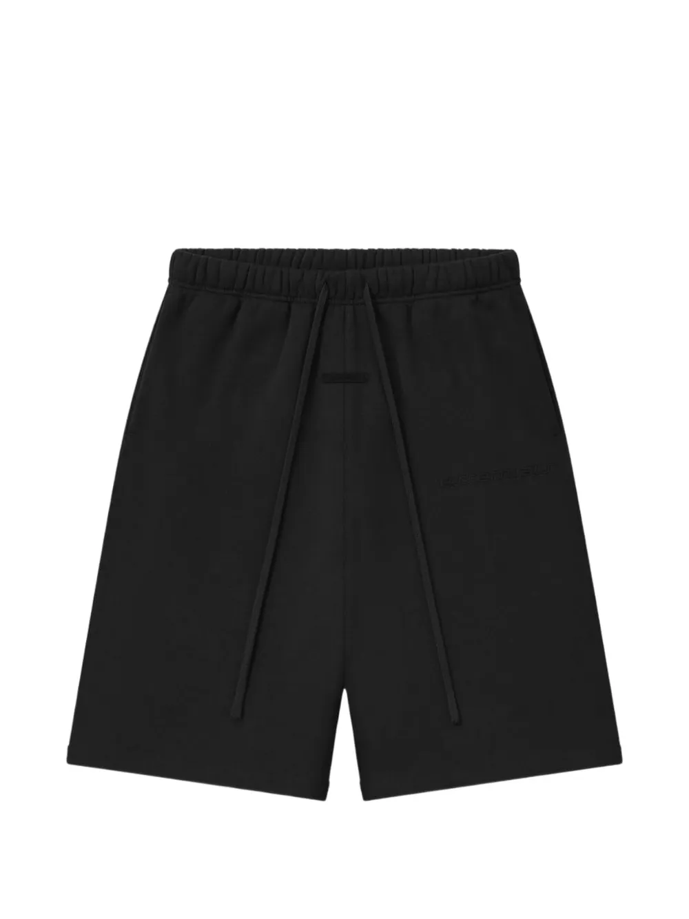 Fear Of God Active Trace logo-print drawstring shorts - Nero