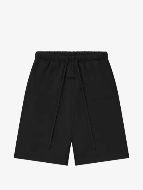 Fear Of God bermudas con cordones en la pretina y logo estampado