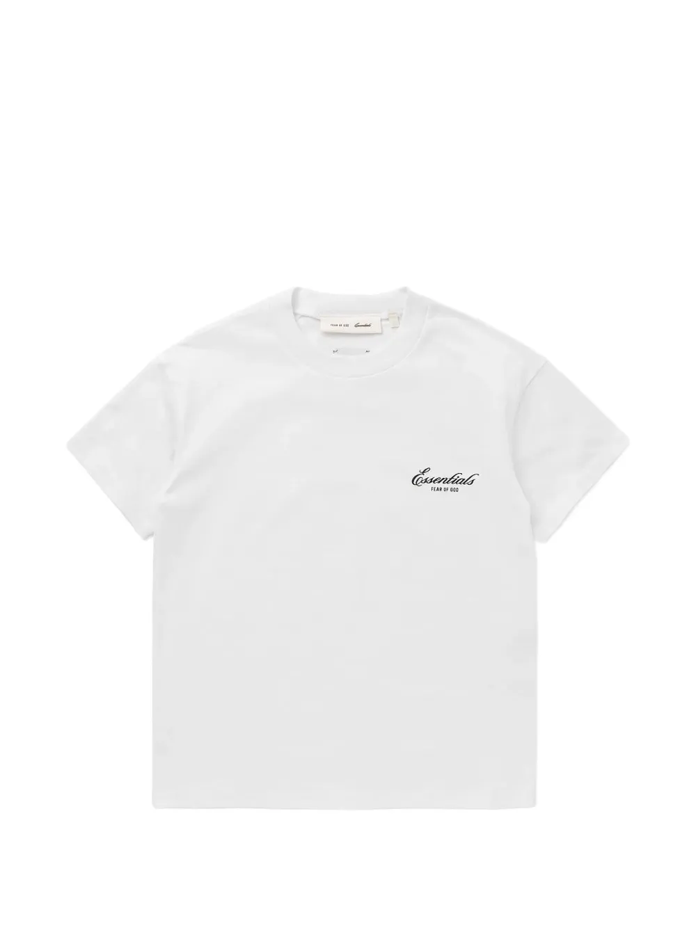 Fear Of God Essentials logo-print cotton T-shirt - Bianco
