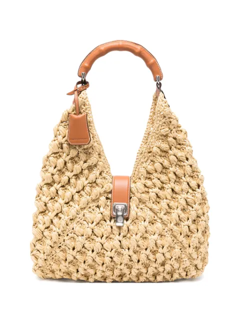 Ermanno Scervino large Clio woven shoulder bag