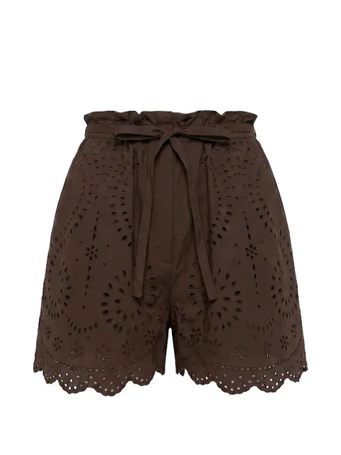 MeimeiJ broderie-anglaise scalloped shorts