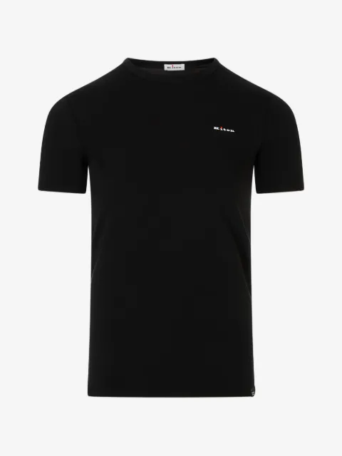 Kiton playera con logo estampado