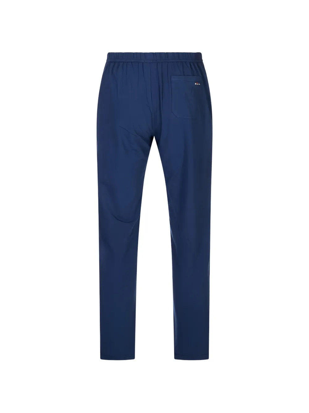  Kiton Elasticated-waistband Pajamas Trousers - Azul 