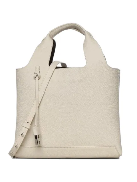 Hogan grained leather tote bag