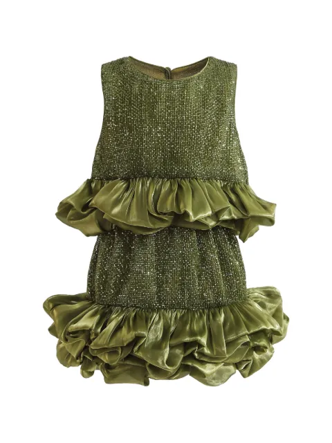 Tulleen conjunto de falda Evadelle con lentejuelas