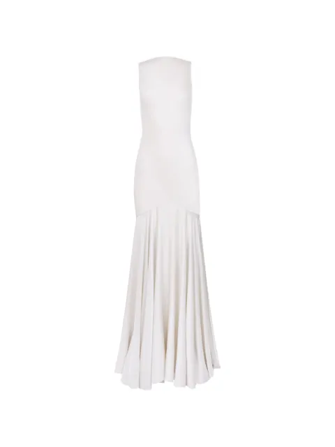 Nina Ricci cowl-back mermaid maxi dress