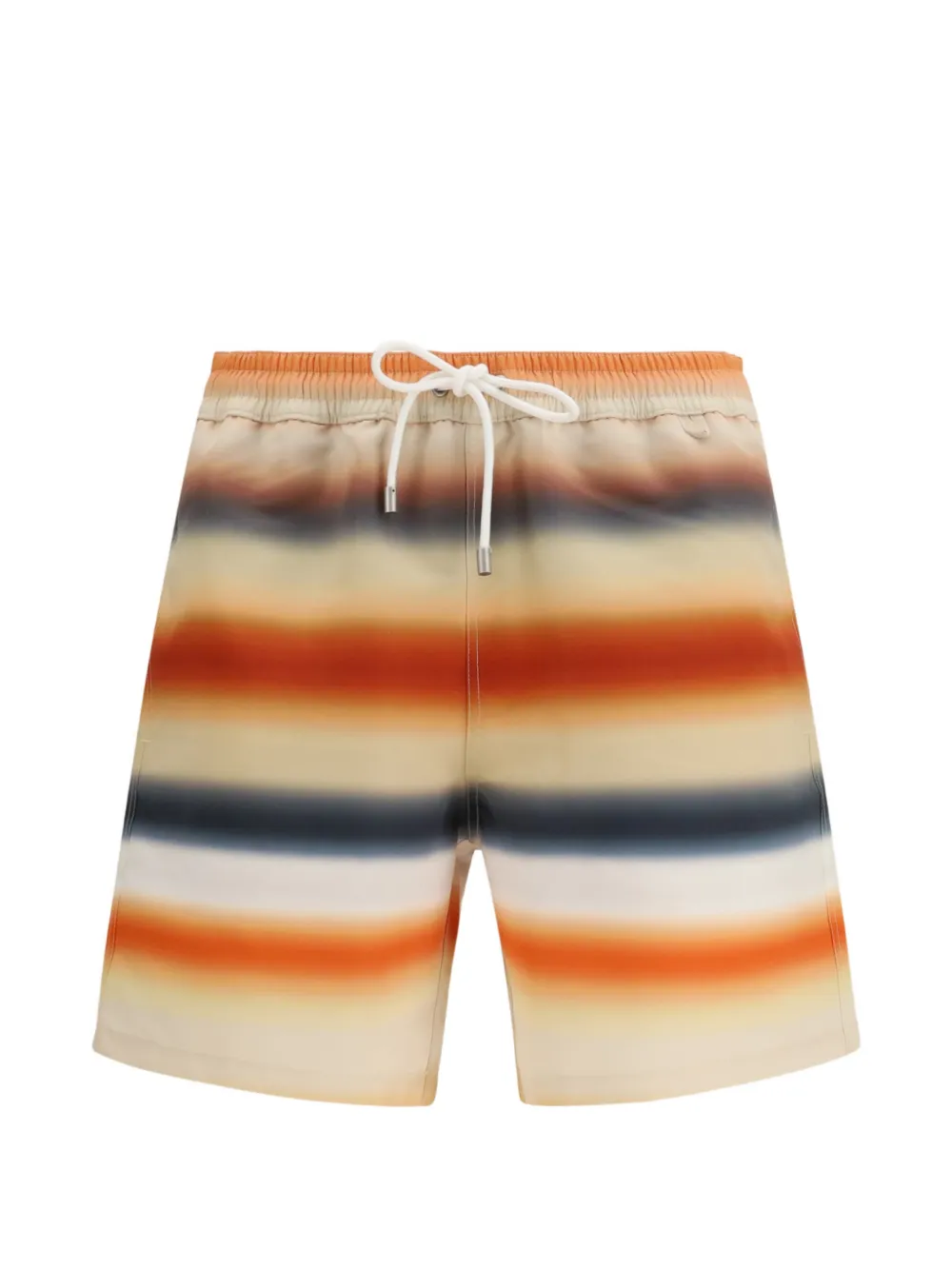 LOEWE x Paula Ibiza striped swim shorts - Orange