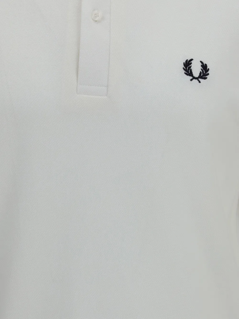Fred Perry M3 Laurel poloshirt met Wreath-borduurwerk Wit