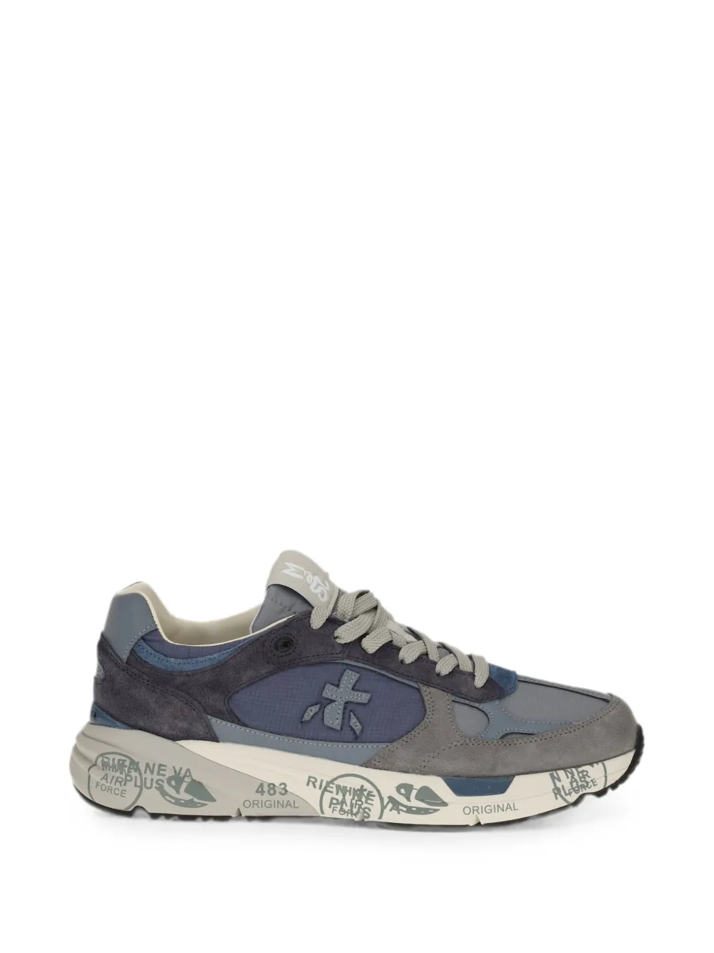 Premiata Mase 25 8021 panelled sneakers - Blu