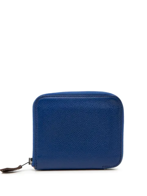 Hermès Pre-Owned 2021 Epsom Silk In Compact Wallet small wallets