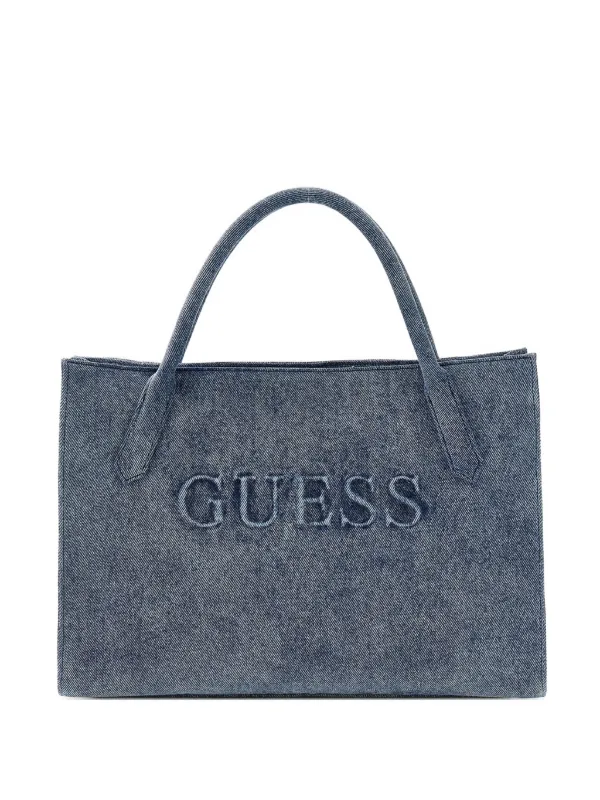 GUESS USA ロゴ トートバッグ | ブルー | FARFETCH JP