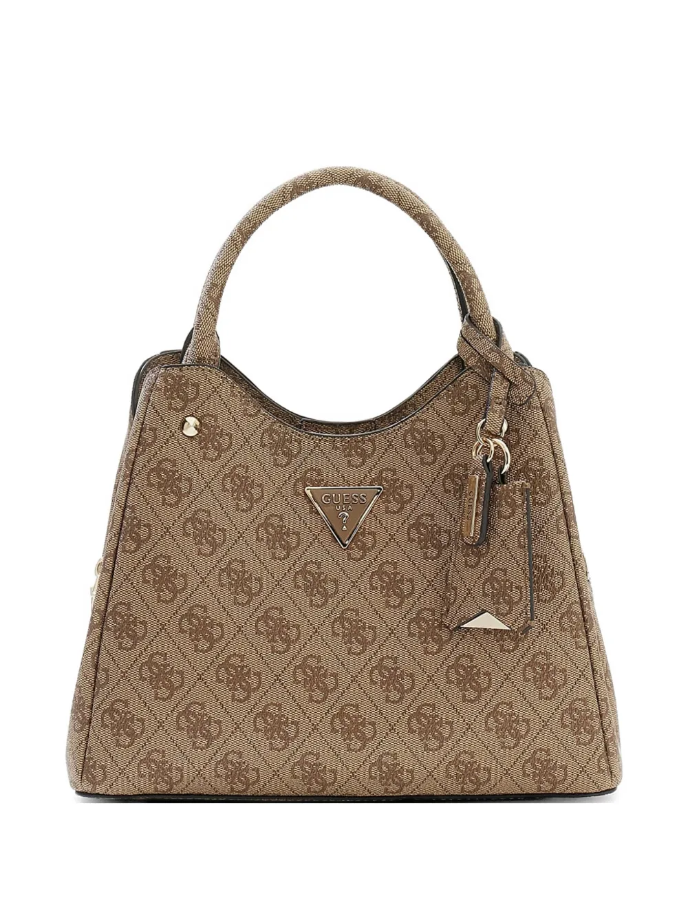 GUESS USA logo-pattern tote bag - Toni neutri