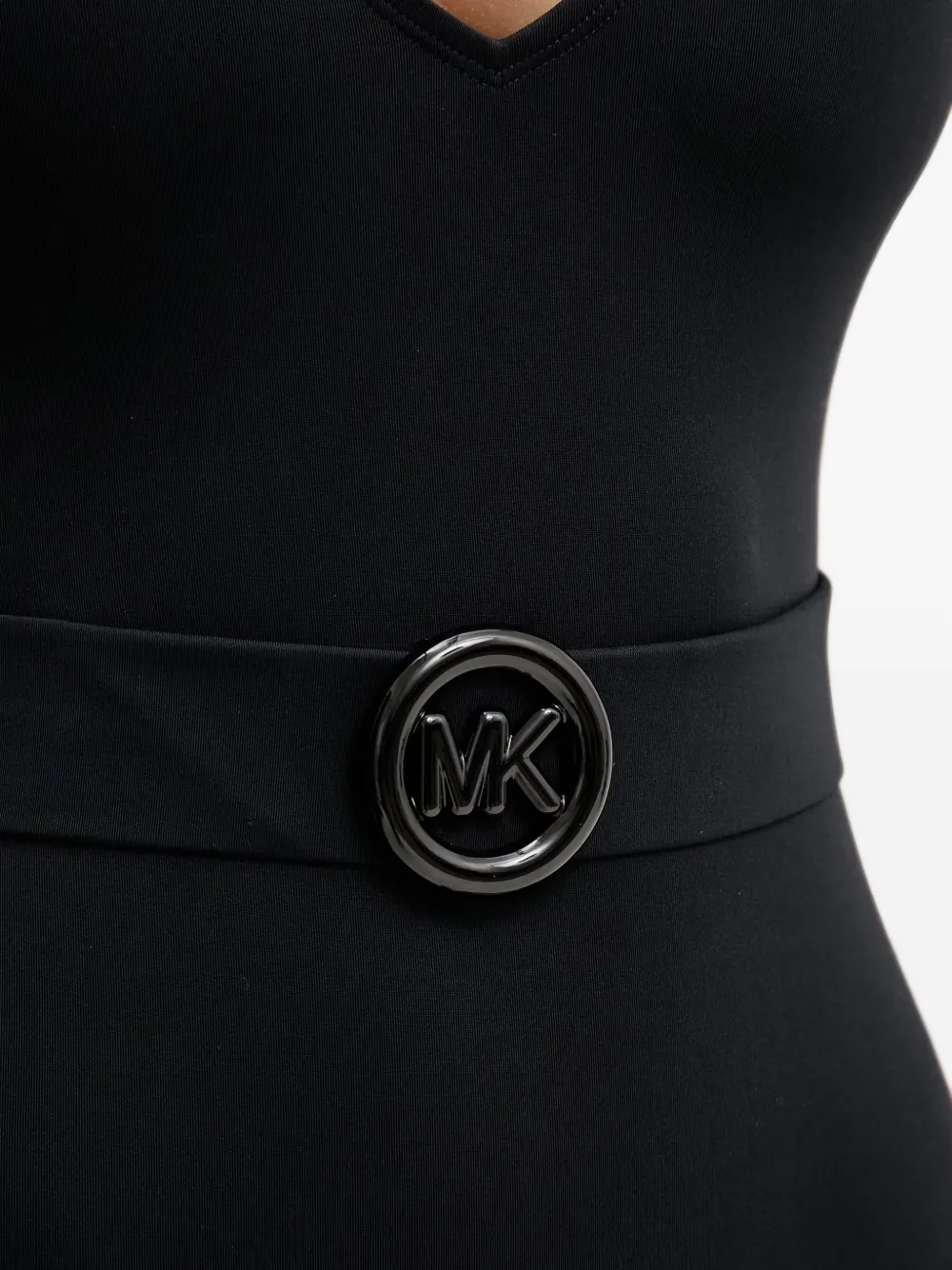 Michael Kors Badpak met gekruiste achterkant Zwart