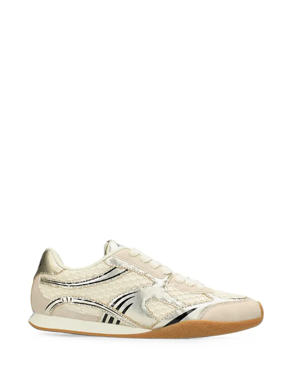 MEXX Tula Suzy metallic-effect mesh-panel sneakers