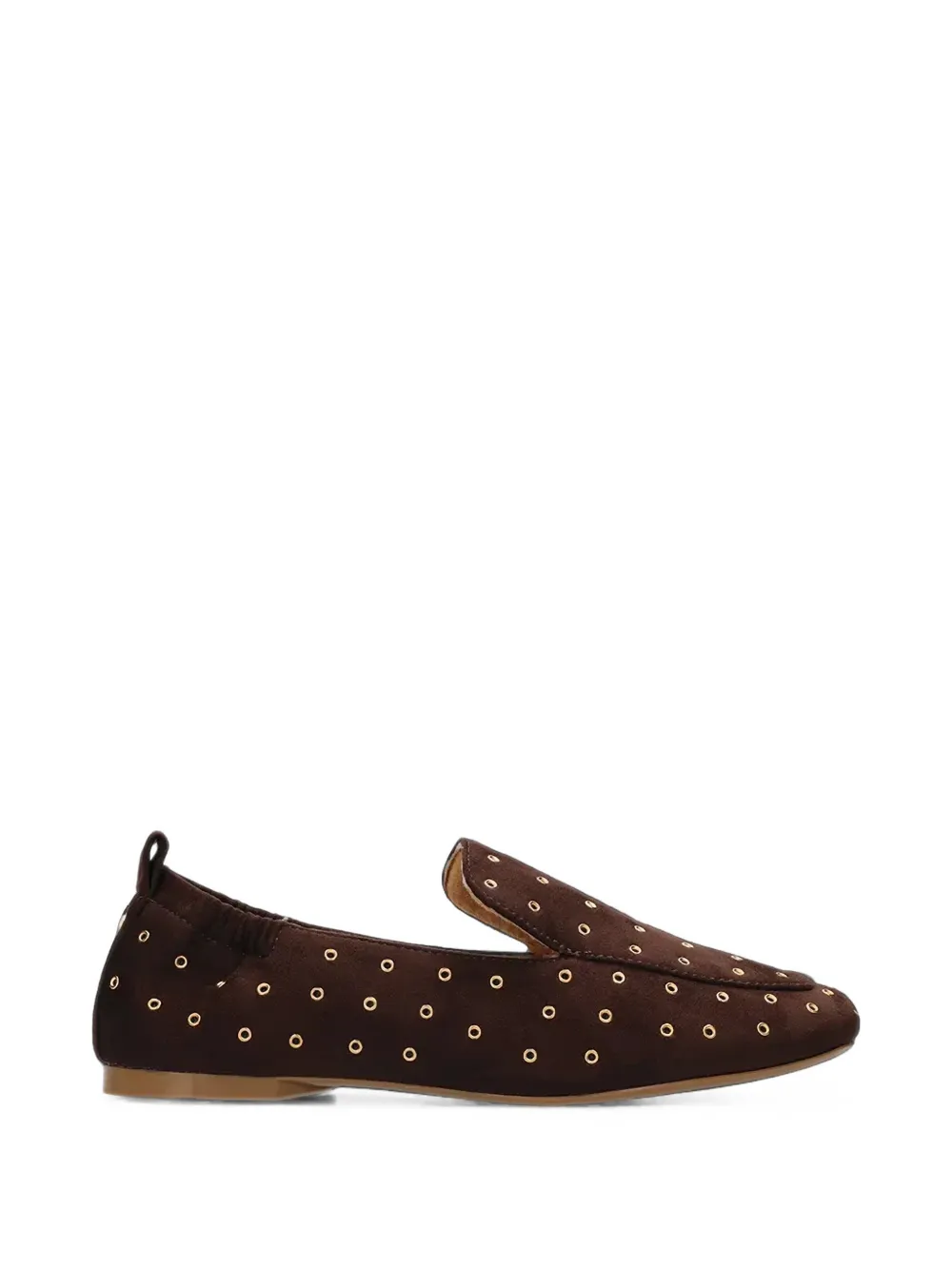 MEXX eyelet-embellished loafers - Marrone