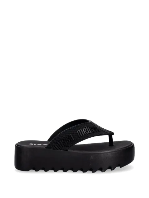 Melissa logo-embossed platform sandals