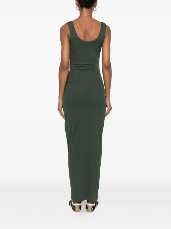 Nanushka Nenet scoop-neck Ruched Maxi Dress | Green | FARFETCH Nanushka Nenet scoop-neck Ruched Maxi Dress | Green | FARFETCH