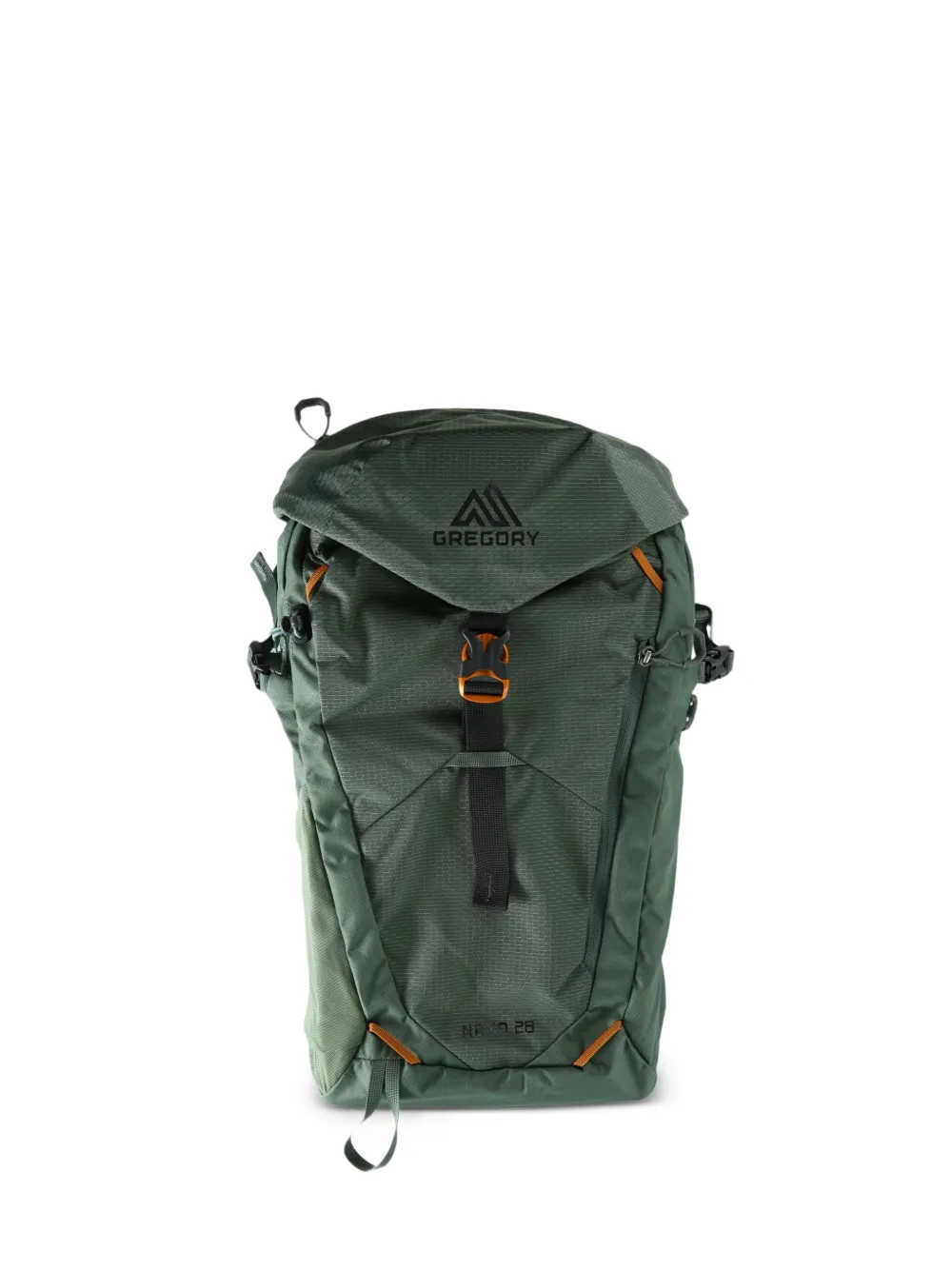 GREGORY Nano 28 logo-print buckle-fastening backpack - Verde
