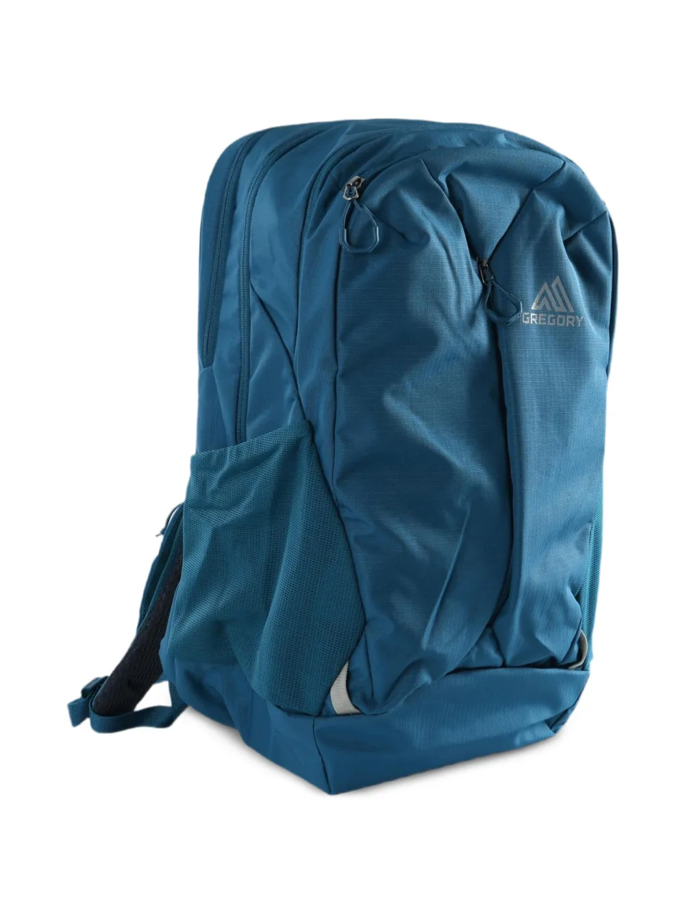  Gregory Rhune 28 Logo-print Panelled Backpack - Bleu 