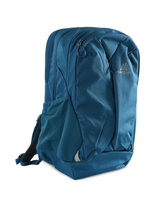 GREGORY Rhune 28 logo-print Panelled Backpack | Blue | FARFETCH