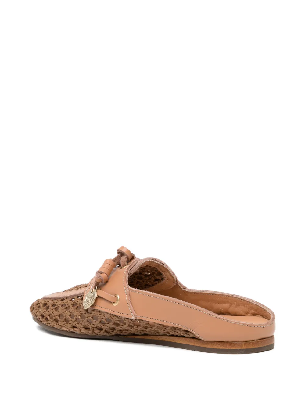 Ancient Greek Sandals Naveta mules Bruin