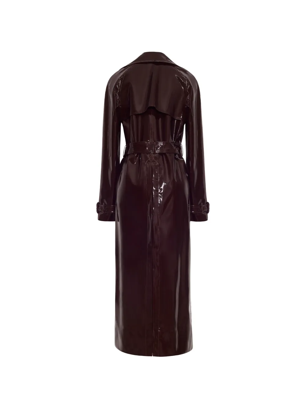 Adam Lippes Edo trenchcoat met ceintuur Paars