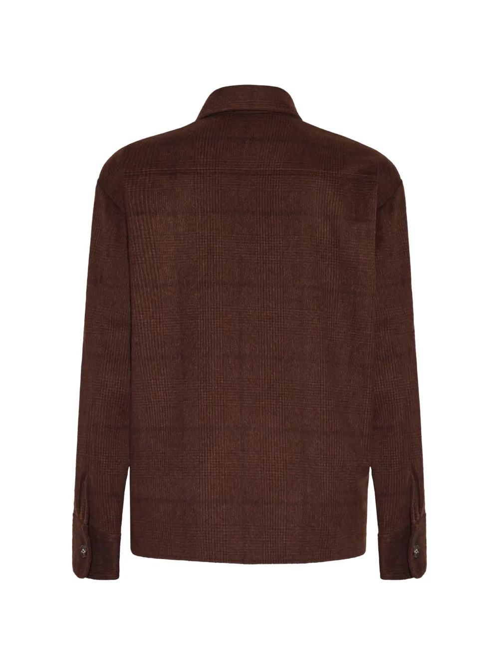 Adam Lippes Dorset geruit blouse Bruin