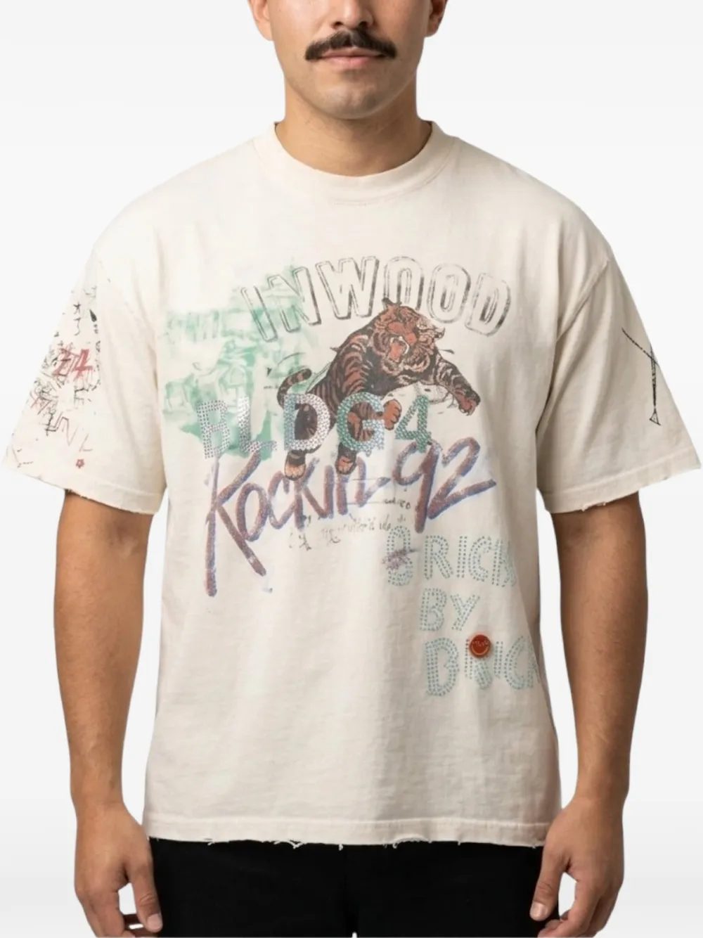  Bldg4 Camiseta Monument - Blanco 