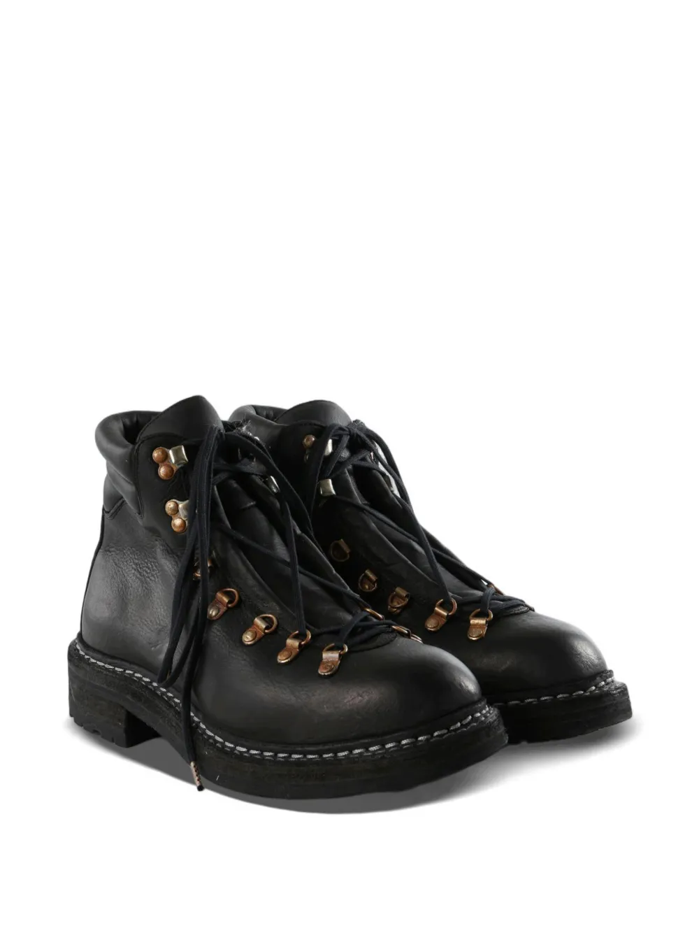 Guidi lace-up hiking boots Zwart