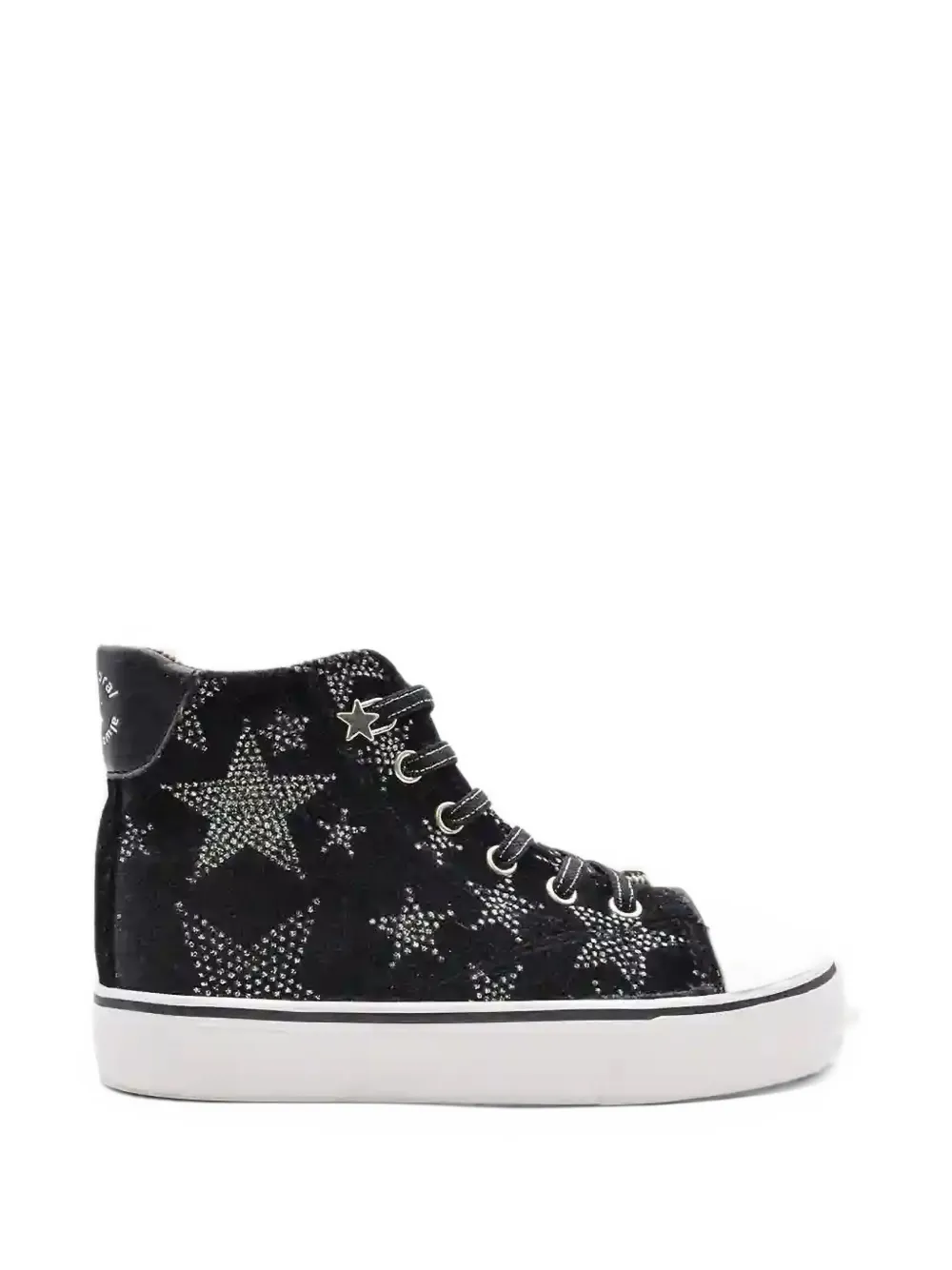 Mayoral star-print high-top sneakers - Nero