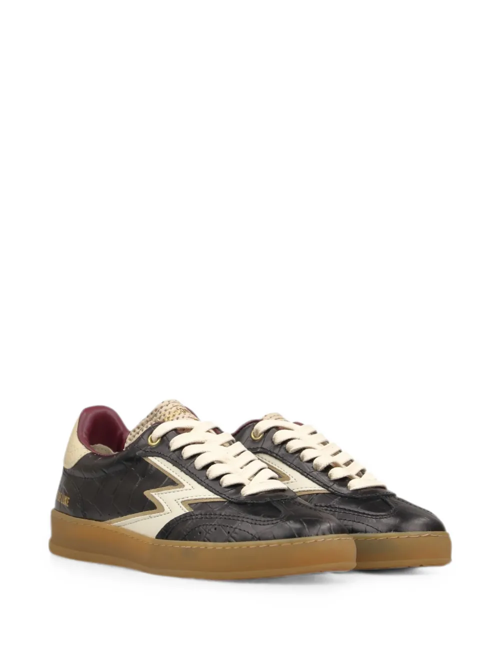 MOA CONCEPT Leren sneakers Zwart