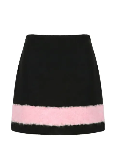 MSGM falda corta con ribetes