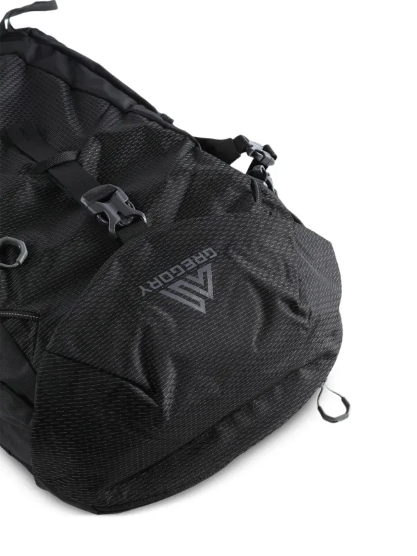 gregory backpack buckles GREGORY Nano 28 buckle-fastening Backpack | Black